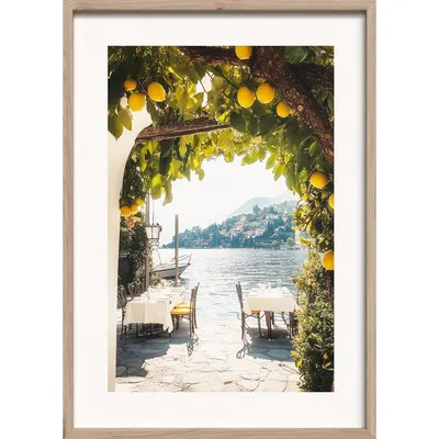 Tablou cu ramă imprimat 50x70 cm Lemon View – Styler