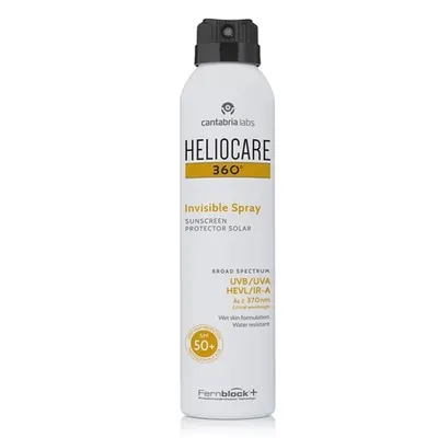 Heliocare 360 Spray Invisible SPF 50+ protectie solara corp, 200 ml