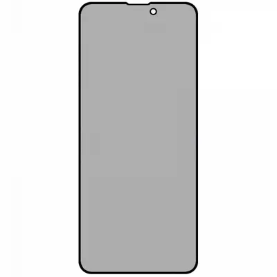 Folie de protectie Ecran Privacy HOCO G15 pentru Apple iPhone 16 / 15, Sticla Securizata, Full Glue, 5D