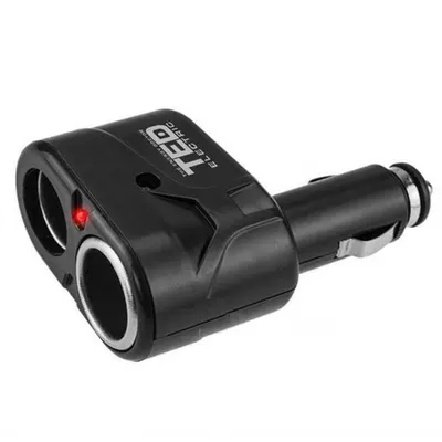 Adaptor bricheta auto cu 2 iesiri, TED