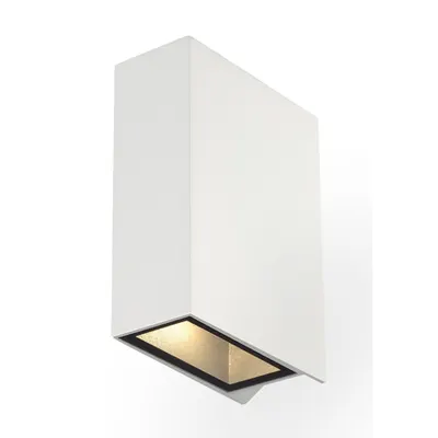 Corp iluminat de perete, aplica, QUAD SUS / JOS 12 lumini de perete, alb