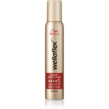 Wella Wellaflex Heat Protection spuma pentru modelarea termica a parului