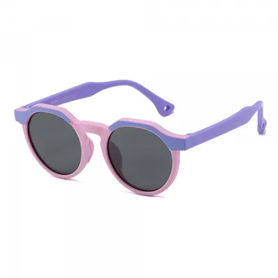 Ochelari De Soare Copii Techsuit 601, Polarizati, Protectie UV, Mov Roz
