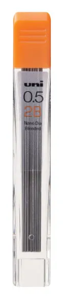 Grafit pentru creion automat Uniball Nano Dia – 2B, 0.5 mm