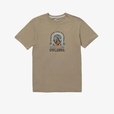 Tricou Volcom Sacred Stone teak