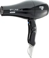 Uscător de păr profesional ETI - Line Digital Plus, 2500W, negru