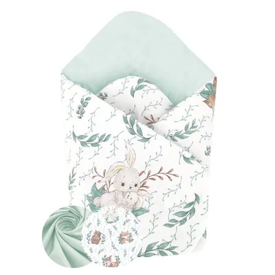 Paturica de infasat, MimiNu, Cu doua fete, Cu multiple utilizari, Cu inchidere arici velcro, Dimensiune 75x75 cm, Din bumbac certificat Oeko Tex Standard 100, Lulu Natural