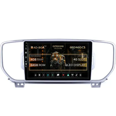 Navigatie Kia Sportage (2016-2018), Android, A-Octacore 4GB RAM + 64GB ROM, 9 Inch - AD-BGA9004+AD-BGRKIT150V2-S