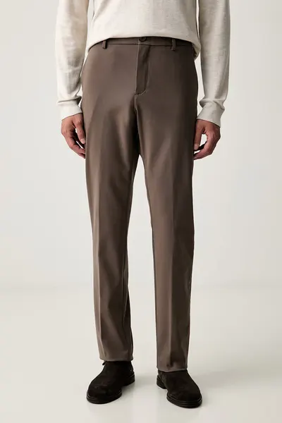 Paul&Shark pantaloni chinos pentru bărbați cu modal