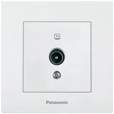 Priza TV finala Karre Plus Panasonic alb