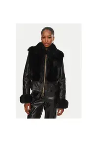 Geaca dama - 304759345 - Piele naturala - Negru - Negru