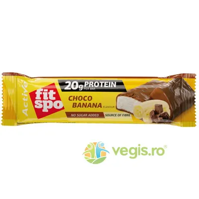 Baton Proteic cu Aroma de Ciocolata si Banana 60g