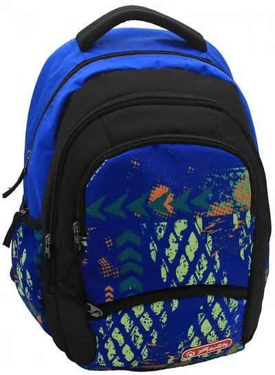 Ghiozdan școlar Herlitz Zipper Pro - Drift