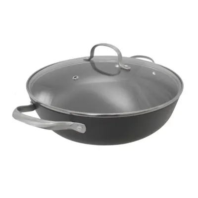 Cratita din Fonta Tip Fagure, Capac Sticla, Capacitate 4.5 l, Diametru 30 cm