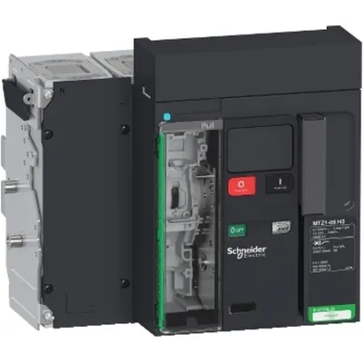 Intreruptor Masterpact MTZ1 06H3, 630 A, 4P debrosabil, fara Micrologic