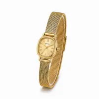 Ceas Vintage Slim Gold Reglabil