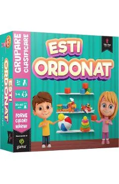 Joc educativ: Esti ordonat. Grupare, Clasificare
