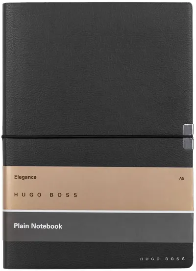 Caiet Hugo Boss Elegance Storyline - A5, cu foi albe, negru