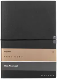 Caiet Hugo Boss Elegance Storyline - A5, cu foi albe, negru