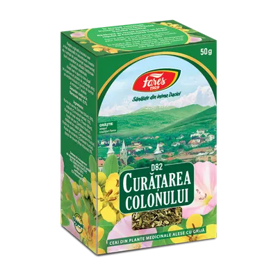 Ceai Curatarea Colonului, 50g, Fares