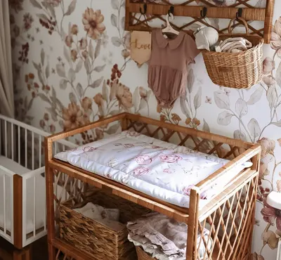 Saltea by BabySteps pentru masa de infasat bebe impermeabila fata dubla Nature