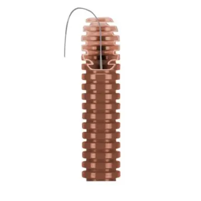 Tub flexibil tip Copex FK15 - Ø 20MM - WITH CABLE PULLER - BROWN