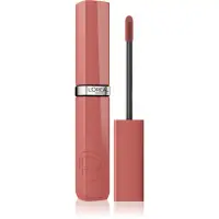 L’Oréal Paris Infaillible Laque Resistance Ruj de buze lichid, de lunga durata ofera hidratare si stralucire culoare 213 Smoked Rose 4.3 ml