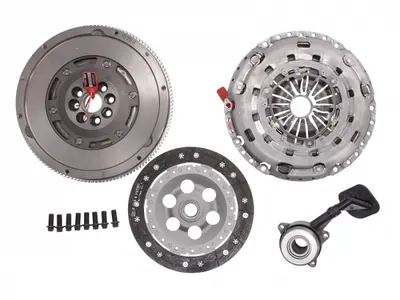 Set ambreiaj cu volanta masa dubla si rulment hidraulic FORD FOCUS, TOURNEO CONNECT, TRANSIT CONNECT 1.8D intre 2001-2013