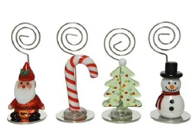Suport carti de vizita si fotografii Xmas - Modele diferite
