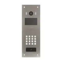 Videointerfon de exterior IP Dahua VTO6521K, 2 MP, IC card, PIN, cod QR, deblocare de la distanta, 20.000 utilizatori, aparent/ingropat