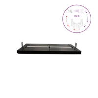 Dispozitiv de dezinfectie cu lumina ultravioleta UV-C (lampa UV-C) LBAG-E TWIN 2x15W PRO, cu grile