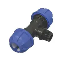 Set 3 x Teu Compresiune PEHD, Filet Exterior, 25 mm x 3/4 inch, Z-tools