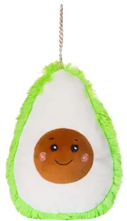 Jucarie de plus Fluffii - Bebe avocado, alb