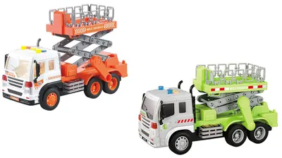 Jucărie pentru copii City Service - Camion cu turn, cu sunet, 1:16, sortiment