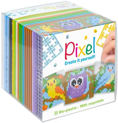 Creative Pixel Cube Pixelhobby - Pixel Classic, Păsări