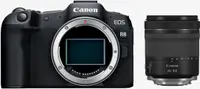 Aparat foto Canon - EOS R8 + obiectiv RF 24-105 mm, f/4-7.1 IS STM