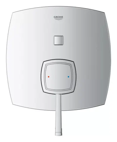 Unitate comanda dus Grohe Grandera 24068000, racorduri 1/2 inch, 2 iesiri, necesita valva, Crom lucios