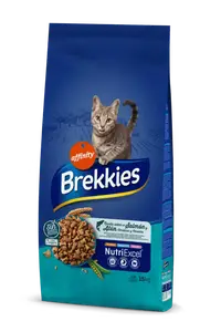 Hrana uscata pisici, Brekkies NutriExcel Cat Somon & Ton, 15 kg