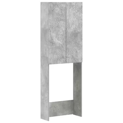 vidaXL Dulap pentru toaletă DELFT Gri Beton 66 x 25,5 x 190 cm
