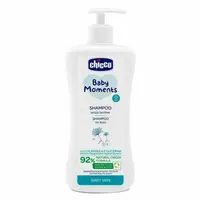 Sampon, Chicco, Pentru copii, 92% ingrediente natural, Extract de galbenele si glicerina, 500 ml
