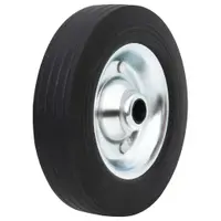 Gossi roata pentru jockey, Ø20x5 cm, cauciuc masiv si otel