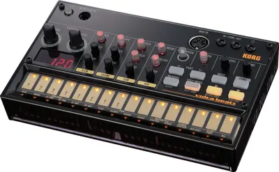 Aparat de ritm analogic Korg - Volca Beats, portabil, negru