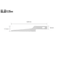 Set KB4-NS/3 - lame japoneze decoratiuni. 3 bucati. Olfa