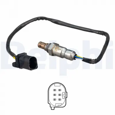Sonda Lambda (581mm) Potrivit Audi Q3; Seat Tarraco; Skoda Kodiaq; Vw Tiguan, Tiguan Suv, Touran 1.6d 2.0d 05.15