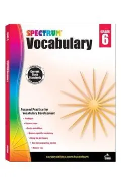 Spectrum Vocabulary, Grade 6