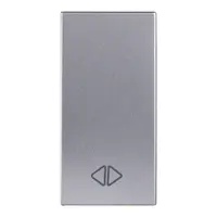 Moda Stila Gri Metalizat Clapeta Intrerupator Cap Cruce 1 Modul
