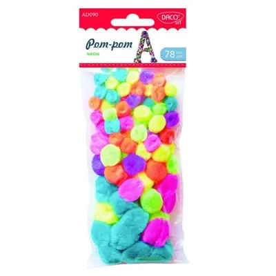 Accesorii Craft - Ad090 Pom Pom Neon