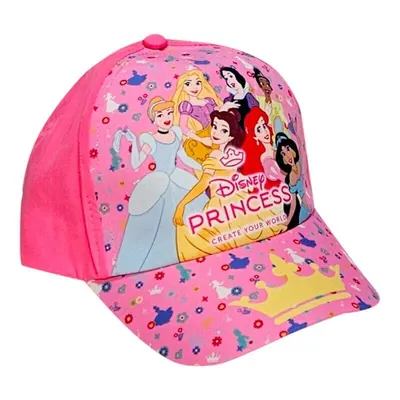 Sapca pentru fetite, roz, marimea 52 cm, The Princess