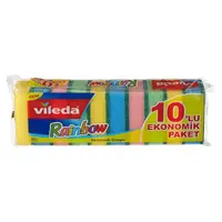 Set 10 Bureti de Vase Vileda Rainbow