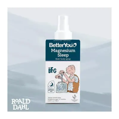 Magnesium Kids Body spray BFG, 100 ml, BetterYou
